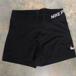 Nike Pro spandex shorts
